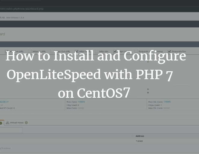 نصب و پیکربندی OpenLiteSpeed با PHP 7 در CentOS 7