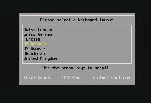 Vmware Installer Keyboard Layout