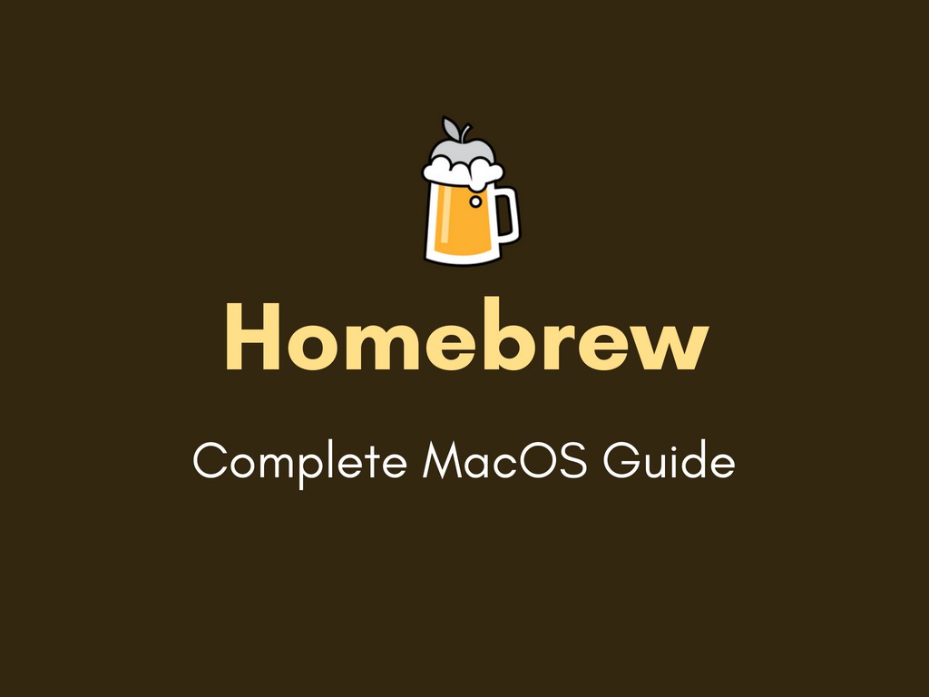نصب Homebrew در macOS