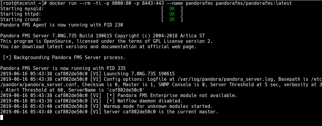 Unable to start container process exec. Docker Run. Ubuntu запущенная в контейнере docker. Docker консоль контейнера. Pandora сервер.