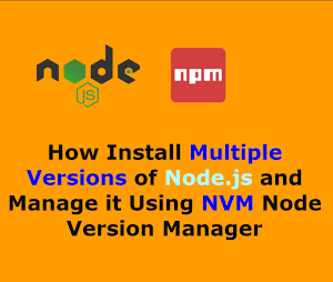اجرای چندین نسخه از Node.js با Node Version Manager