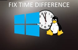 حل مشکل اختلاف زمان در بوت دوگانه ویندوز و لینوکس