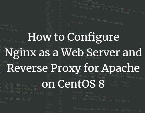پیکربندی Nginx به عنوان یک وب سرور و reverse proxy برای Apache