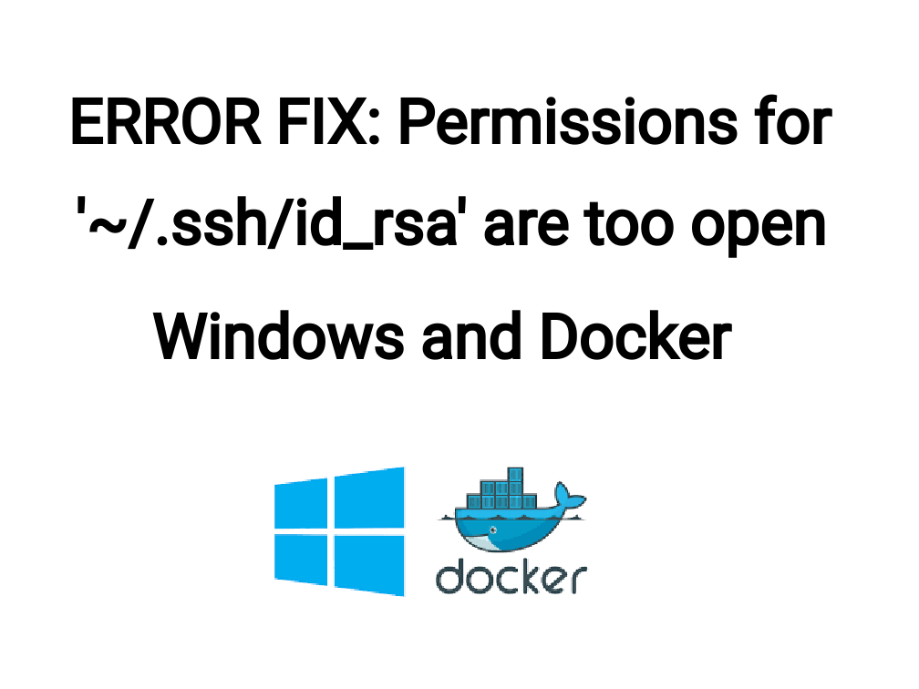 رفع خطای "Permissions for '~/.ssh/id_rsa' are too open"