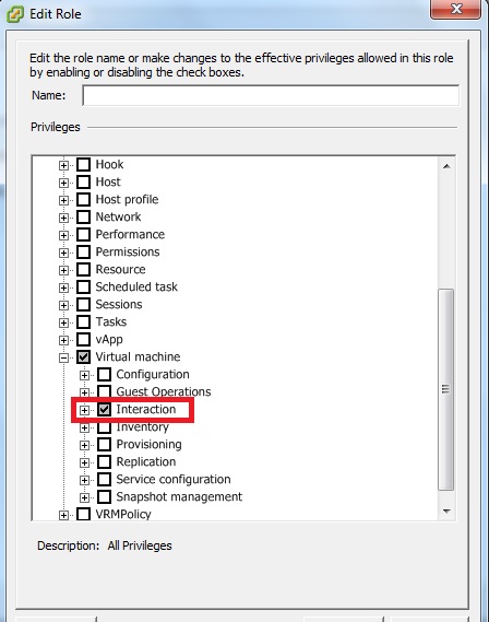 VMware vSphere Client