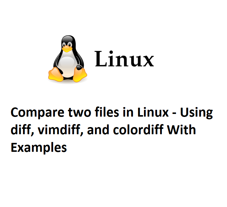 مقایسه دو فایل در لینوکس با استفاده از diff ،vimdiff و colordiff