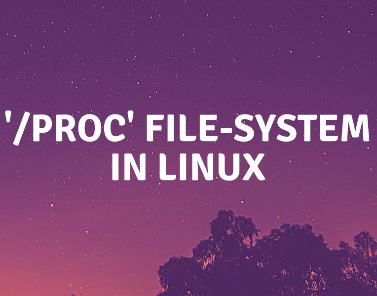 راهنمای سیستم فایل 'proc/' در لینوکس