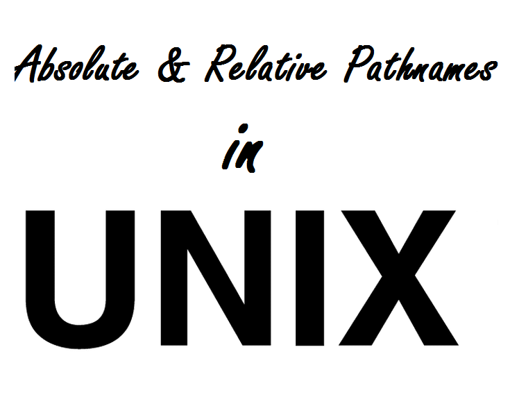 مسیر مطلق و نسبی در UNIX