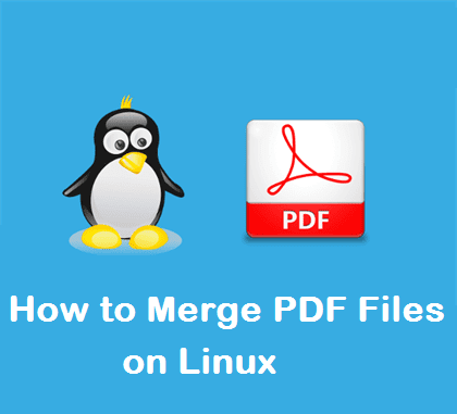 ادغام فایل های PDF در لینوکس