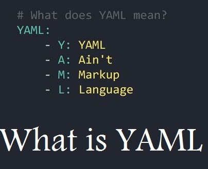 YAML چیست؟
