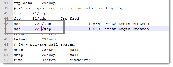 تغییر پورت ssh در EXXi-5